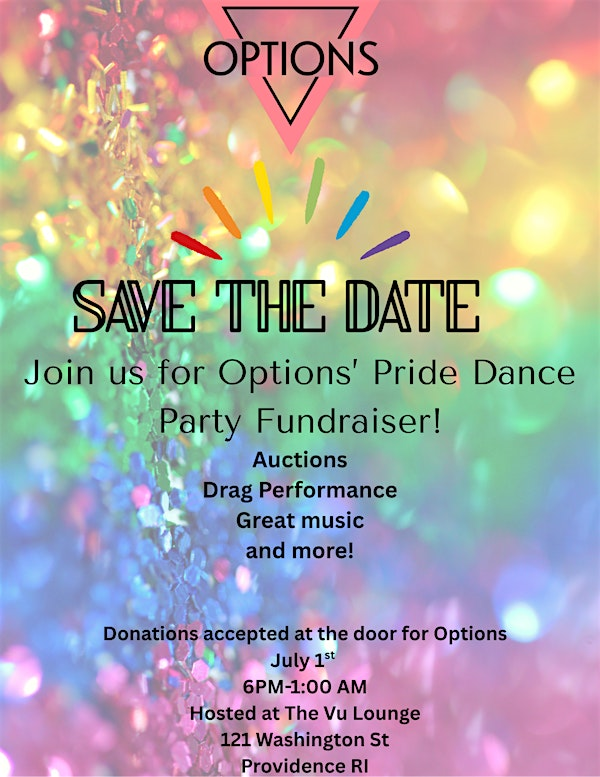 Options' Dance Party Fundraiser | 121 Washington St