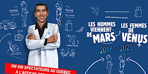 Les hommes viennent de Mars, les femmes de Vénus | Centre Culturel Franco-Manitobain