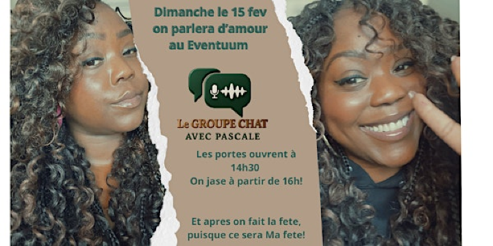 Le Groupe Chat avec Pascale edition 5 | Eventuum Location & événement Inc