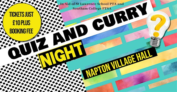 Quiz and Curry Night 2026 | Napton Village Hall