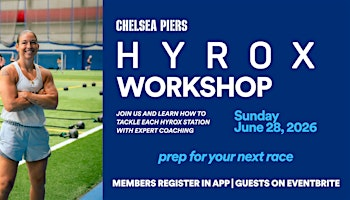 HYROX Workshop June | Chelsea Piers Connecticut