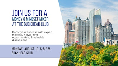 Money & Mindset Mixer | Buckhead Club