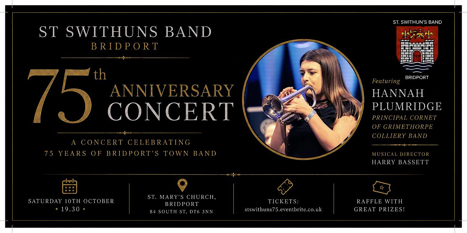St Swithun’s Band Bridport - 75th Anniversary Concert | St Mary's Church