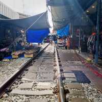 Famous Maeklong Railway Market