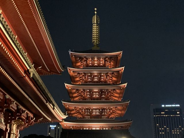 越夜越美麗 - 東京淺草寺🇯🇵