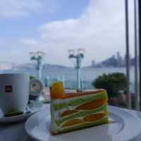 酒店角落的海景Cafe 