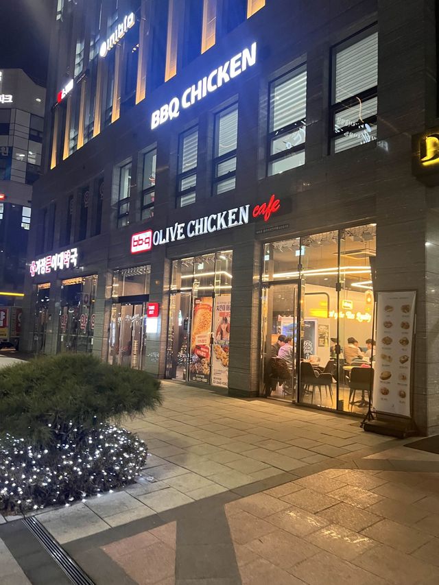 韓国/ソウル【鉢山】チキンの定番！bbqチキン🍗