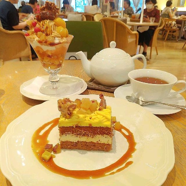 Parfait at the cafe Afternoon Tea / Tea Room