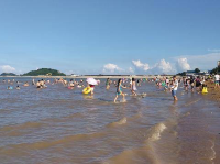 珠海海濱浴場 市區人工沙灘