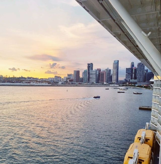 City skyline of Singapore  