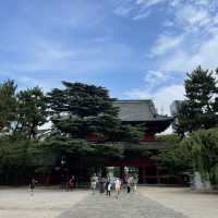 【東京都】東京タワーをバックに増上寺