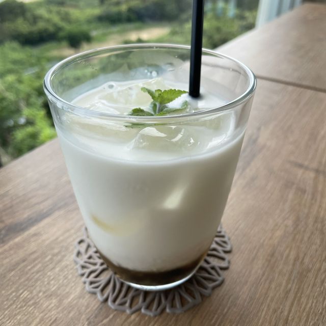 見晴らし最高のやぶさちカフェ
