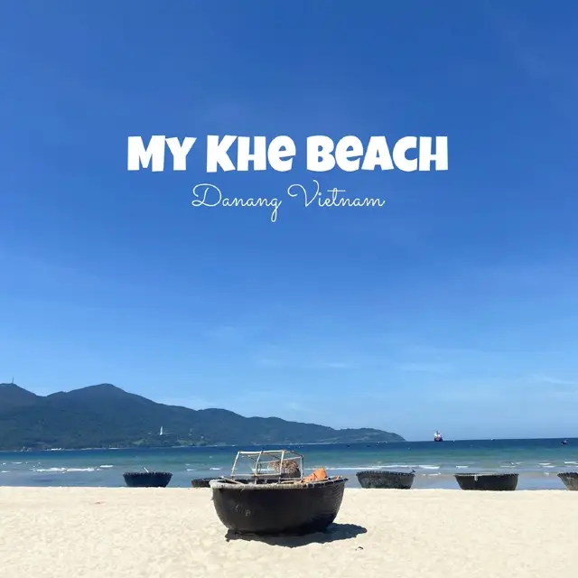 My Khe beach ชายหาดหมีเคว ในเมืองดานัง เวียดนาม