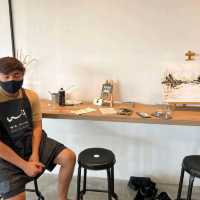 Getting artsy at WIA. Art Studio