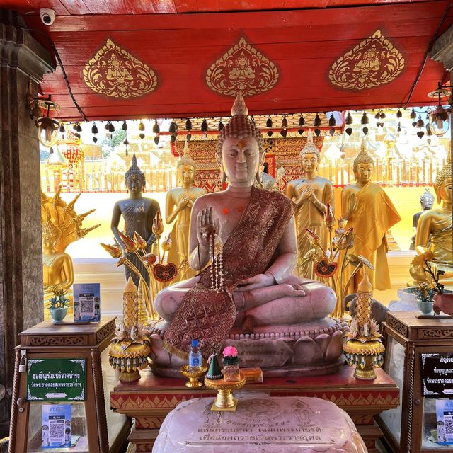 เดินขึ้นพระธาตุดอยสุเทพสุดสัปดาห์😅