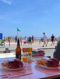 바르셀로네타 해변에서 피크닉 🏖