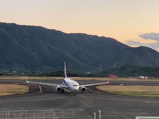 【八丈島】八丈島空港の展望デッキ！