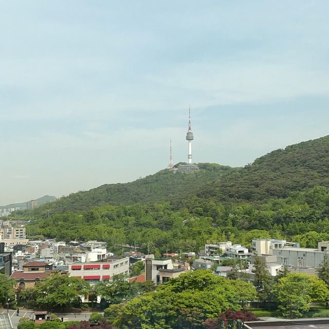 초록초록 남산뷰가 환상적인 “그랜드하얏트서울”