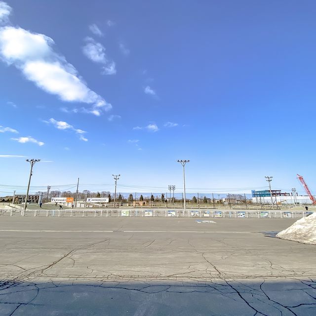 冬の帯広競馬場