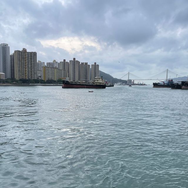 欣賞無敵海景-荃灣渡輪碼頭
