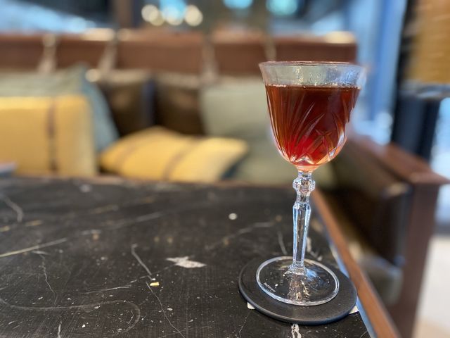Evening Cocktails in an exclusive lounge