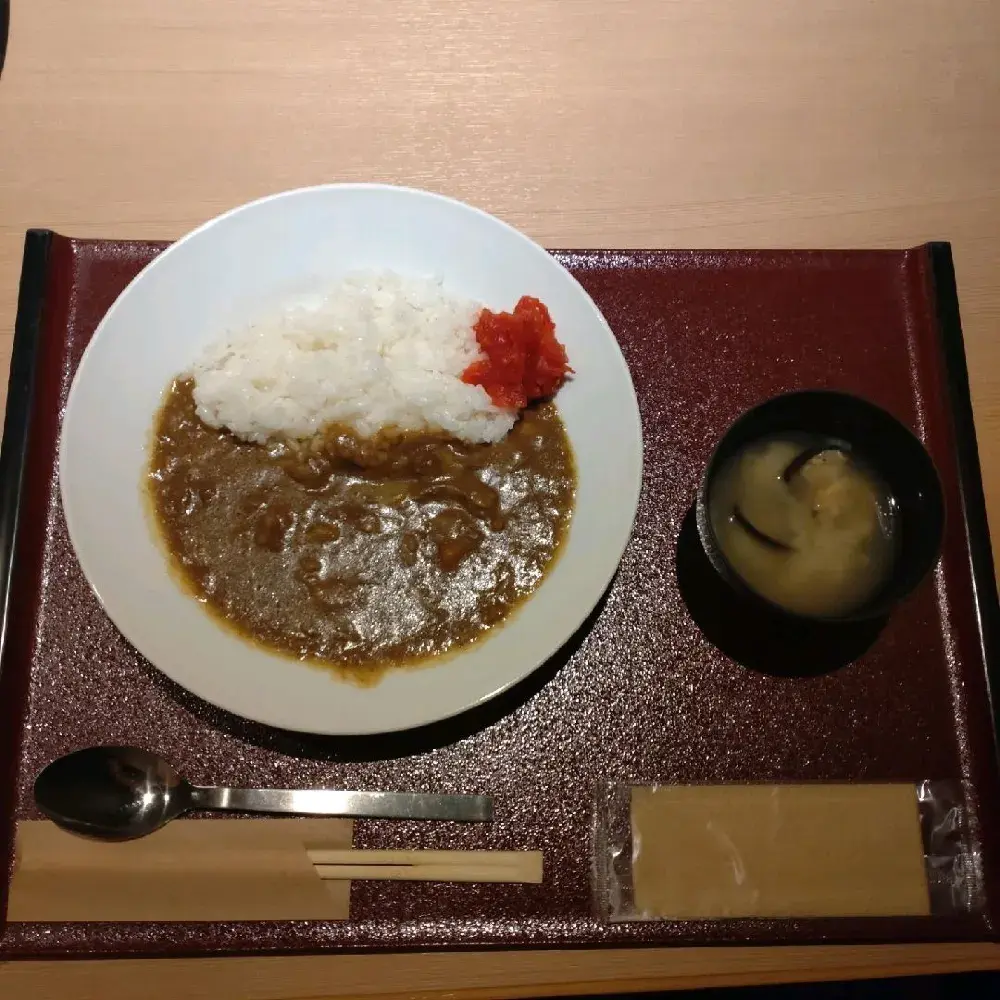 定山渓精肉店の朝ごはん