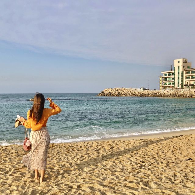 강릉여행엔 예쁜 경포해변으로 🫧