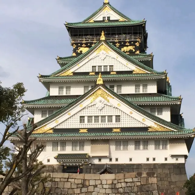 ［日本大阪］大阪城~雄偉壯麗的景色