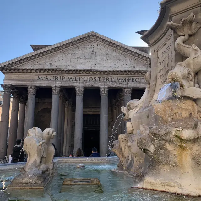 Marvel at the ancient Pantheon in Rome