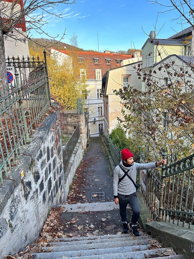 捷克景點-鹿、紅涼亭、白涼亭觀景台