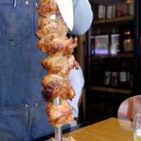 隱蔽食堂之任食烤肉、青口和吞拿魚半自助餐  