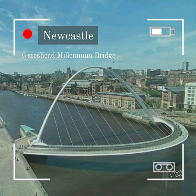🇬🇧 Newcastle upon Tyne · 世界唯一眨眼橋