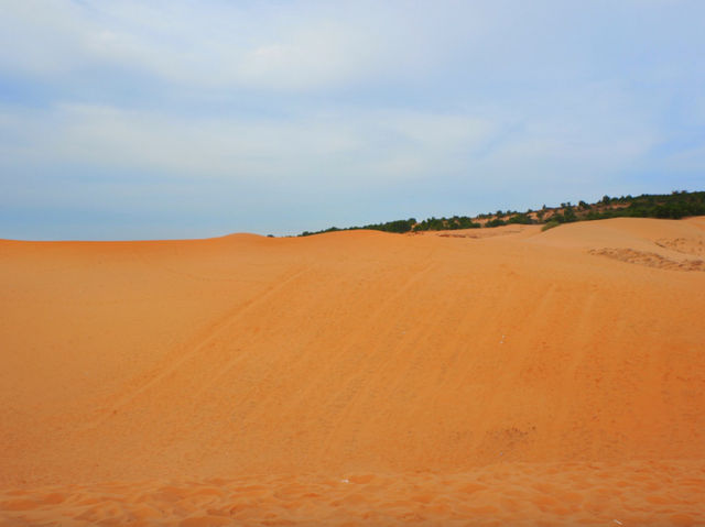Red and White Sand Dunes of Mui Ne 