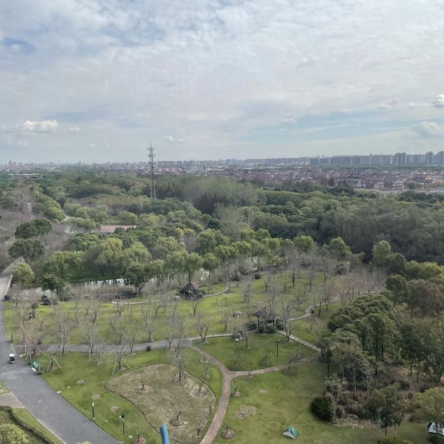 A new and well developed park in Shanghai