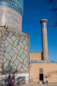 Samarkand, the magnificent city shining on the ancient Silk Road.