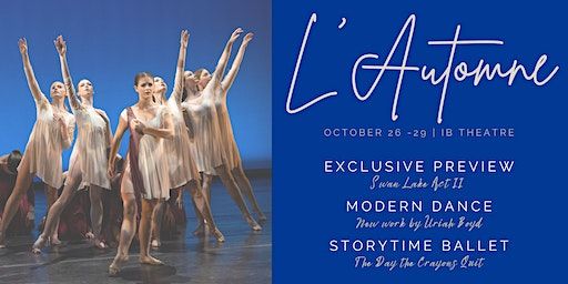 L'Automne - Sunday, October 29 at 3:00PM | IB Theatre