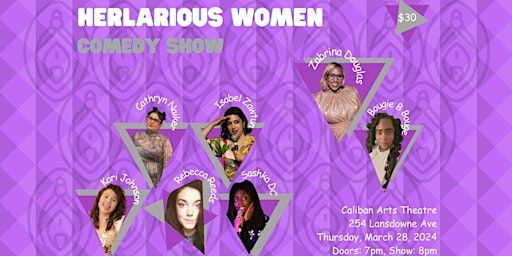 Herlarious Women Comedy Show | 254 Lansdowne Ave