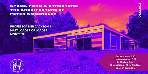 Space, Form & Structure: The Architecture of Peter Womersley | Riddles Court