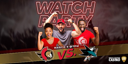 Ottawa Senators Watch Party | Rideau Carleton Casino
