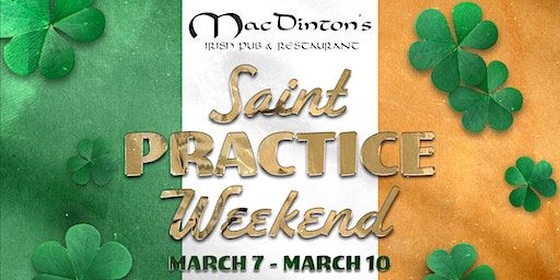 St. Practice Kick-Off At MacDinton's! | MacDinton's Irish Pub