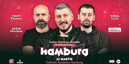 Stand-up Comedy cu Sorin, Cristi și Virgil | HAMBURG | 22.03.24 | Catholic Academy Hamburg
