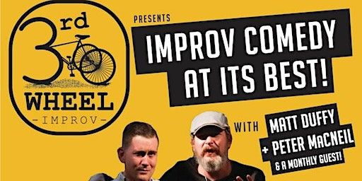 3rd Wheel Improv Comedy Show EASTER SUNDAY 6pm! | Backroom Comedy Club