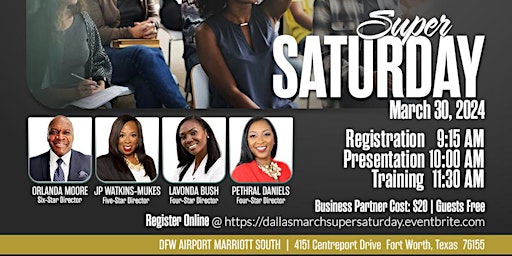 Dallas Super Saturday | Marriott DFW Airport South