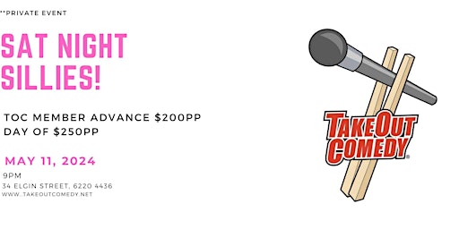 This week at TakeOut Comedy | TakeOut Comedy Club