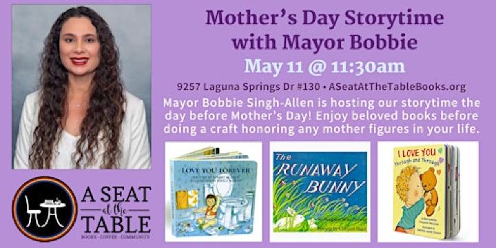 Mother's Day Storytime with Mayor Bobbie Singh-Allen | A Seat at the Table
