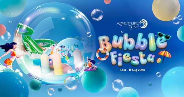 【新加坡環球影城】缤纷泡泡嘉年华 | 新加坡環球影城