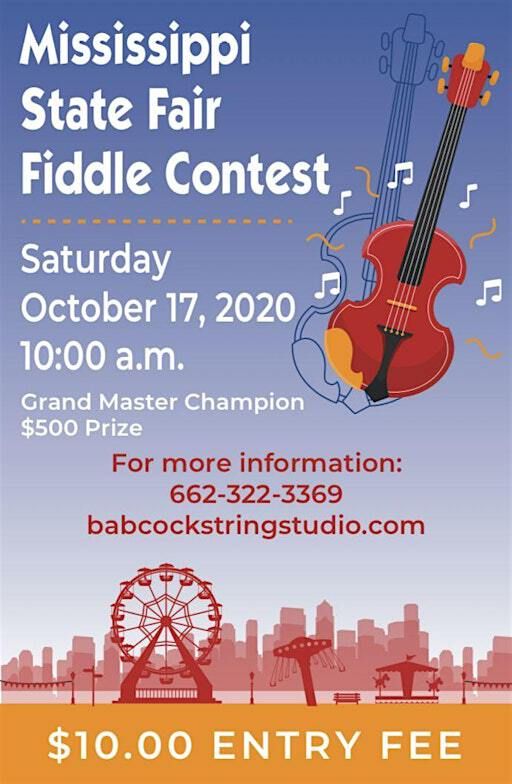 2024 Fiddle Contest at the Mississippi State Fair | The Trademart at the Mississippi State Fairgrounds