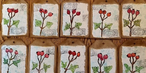 Christmas Mini Watercolour Paintings | Bodley Yard