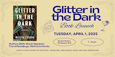 Book Launch: Glitter in the Dark by Olesya Lyuzna | Queen Books