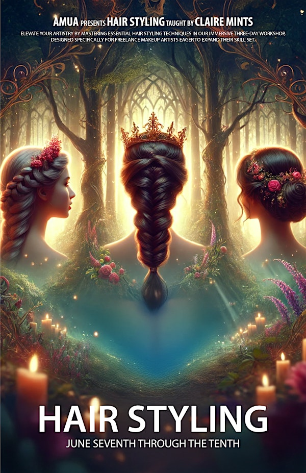 Hair Styling for Freelance Makeup Artists Workshop | Academy of Makeup Arts